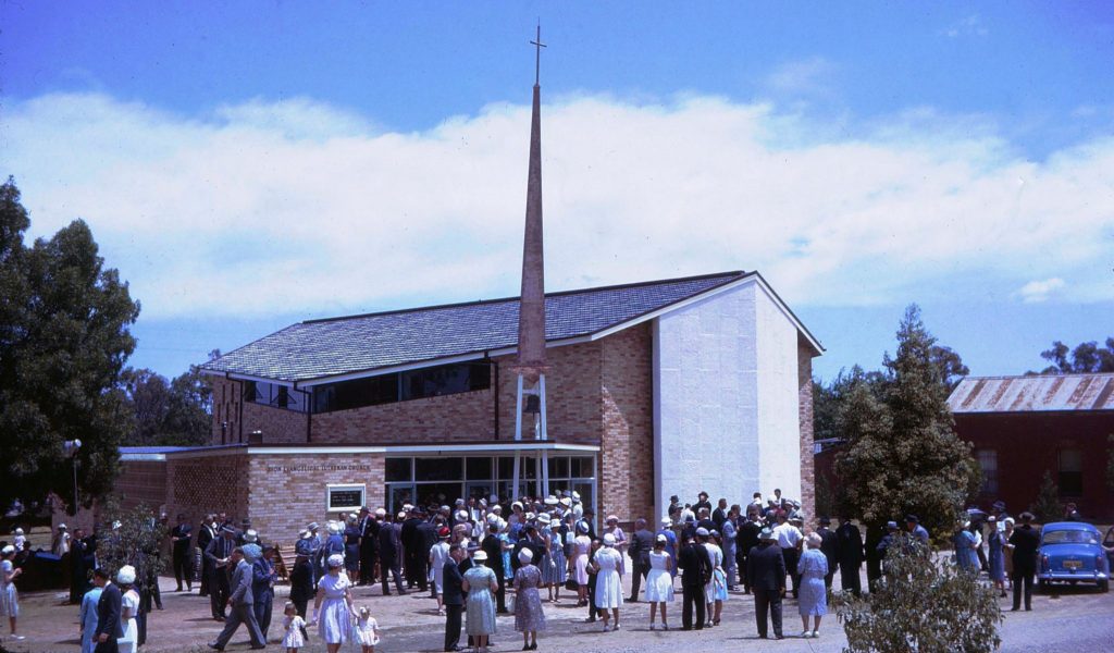 001 ST PAULS LUTHERAN CHURCH Henty -dedication 1963